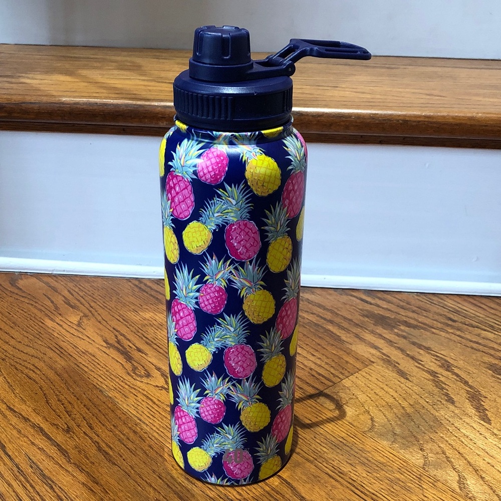 SIMPLY SOUTHERN STEEL WATER BOTTLE 40oz Save the turtles - Like New Condition!!